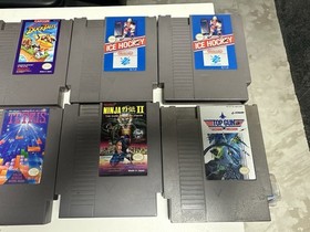 Lotto cartucce NES classiche - Ninja Gaiden II, Tetris, DuckTales, Tengen.