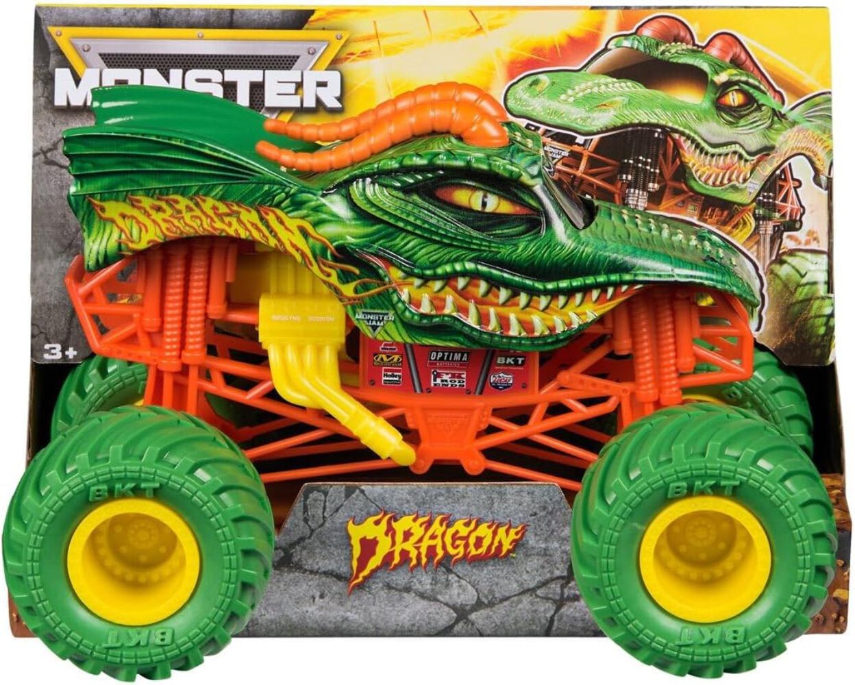 Monster Jam – 1:24 Die-Cast JCB Digatron Monster Truck - Image 8