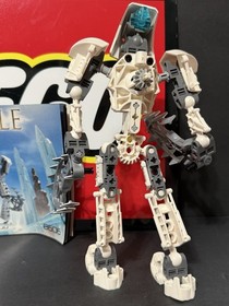 LEGO Bionicle Toa Metru 8606 Toa Nuju 100% Complete W/Book Good Shape