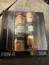 Lot Of 5 2 In Package, 3 Loose Bussman Fusetron FRN-R-30 Fuses