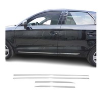 SeitentüRleiste TüRleisten TüRschutzleisten FüR Fiat Tipo 2015-2026 Edelstahl 4X