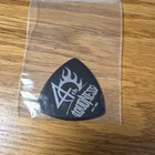 ESP Black Guitar Pick - White ESP Logo Design, Black Color Guitar Pick — photo 2