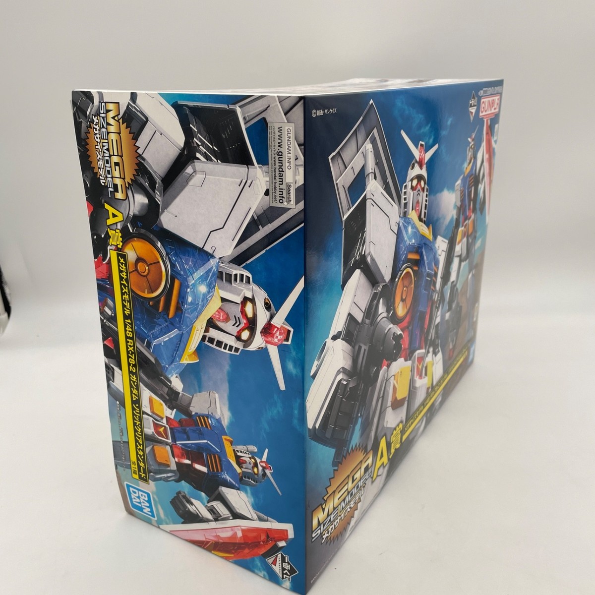 BANDAI Mega Size Model Gundam 1/48 RX 78-2 Model Kit Ichiban Kuji
