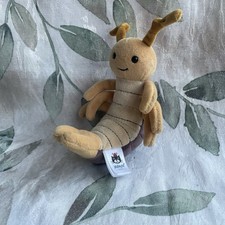Jellycat niggly wiggly Ernie earwig- Retired- Small Tiny Plush