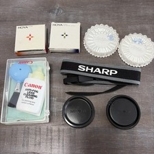 Lot of Assorted Camera Accessories Canon Hoya Tiffen Minolta