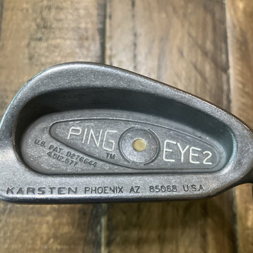 Ping Eye 2 Single 5 Eisen Ping ZZ Lite Stahl Herren Rechtshänder Gold Dot - Bild 1 von 7