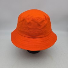 Academy Fits Bucket Hat Cap Orange Unisex Med...