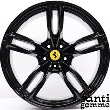 4 Ferrari Roma 20 Alloy Rims Original Black 881324 881325 Refurbished 4 Ferrari Roma 20 Alloy Rims Original Black 881324 881325 Refurbished