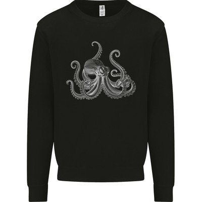 An Octopus Scuba Diver Deep Sea Tauchen Kinder Sweatshirt Pullover