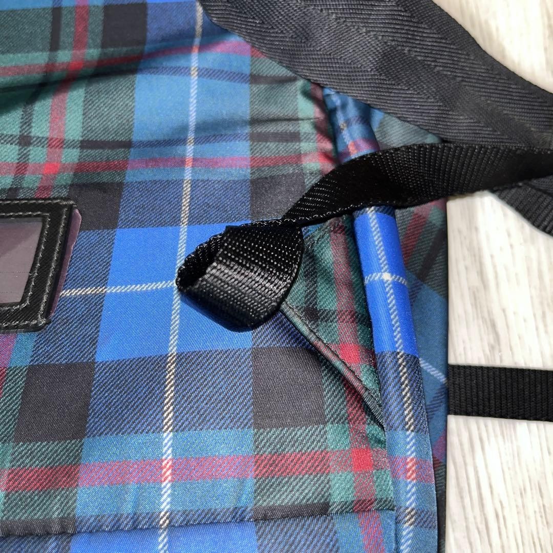 PRADA checkered pattern backpack from japan - image 10