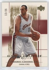 2003-04 Upper Deck Ultimate Collection Limited 12/25 Zydrunas Ilgauskas #16 09is