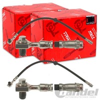 2X TRW BremsschlÄUche Hinten Beidseitig Passend FÜR Peugeot 607 Links+Rechts