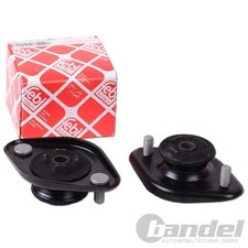 2x FEBI FEDERBEINLAGER DOMLAGER HINTEN passend für BMW 3er E46 CABRIO Z4 E85