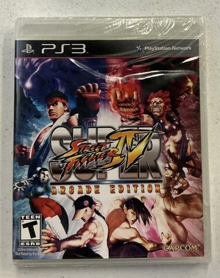 Super Street Fighter IV Arcade Edition PS3 PlayStation 3 Brand New Sealed