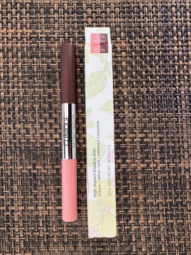 CLINIQUE HIGH IMPACT SHADOW PLAY SHADOW + DEFINER: 11 PINK HONEY/BLACK HONEY