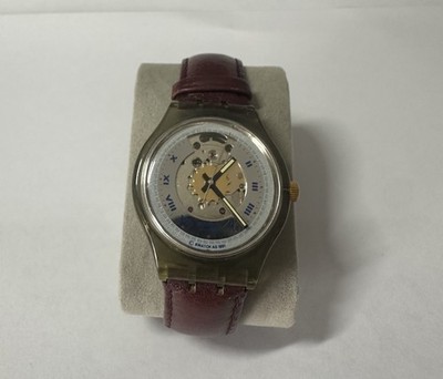 Vintage Swatch Automatic ''RUBIN'' (1991) - SAN101 - Sammlerstück OVP