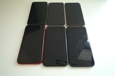 Lotto Lavoro 6x Apple iPhone XR - 64GB 128GB - Nero Rosso Bianco Rosa A2105 (GSM)