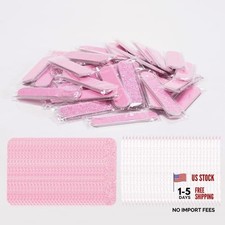 Mini limas de uñas 240 grano, barra de cristal, kit de herramientas para uñas empaquetadas individualmente