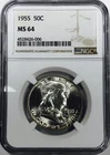 *1955 FRANKLIN HALF DOLLAR* *NGC MS64* *BUGS BUNNY* NR #G4121