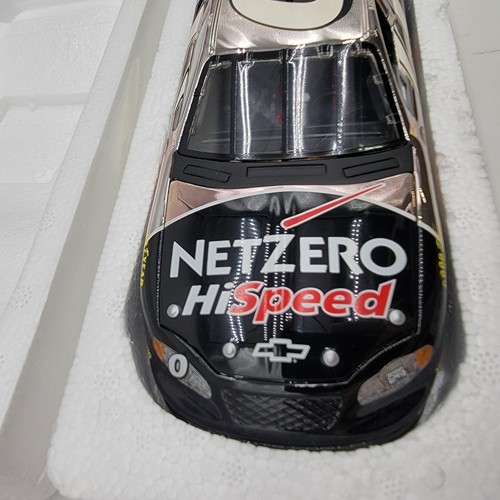 1:24 Ward Burton Net zero Stock Car Limited Edition Silver Chrome Chase Car - Picture 13 of 16