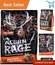 Acorn Deer Attractant 5 Lbs Nutritious Blended Crushed Acorns Roasted Soybean