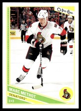 2013-14 O-Pee-Chee #180 Marc Methot Ottawa Senators Hockey Card