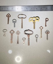 Antique Skeleton and Other Keys Set of 13
