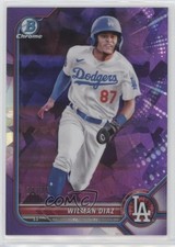 2022 Bowman Sapphire Edition Chrome Prospects Purple 21/25 Wilman Diaz 0o48