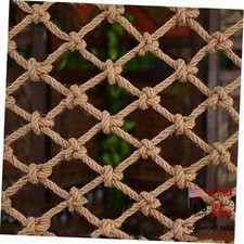 Safety Anti-Fall Fence Net for Children Pet Cat,Cargo 1Mx4M 3.3FTx13.1FT Jute