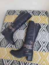 Pavers Relife R-Tex Water Resistant Adjustable Knee High Boots size 3 G Wide 