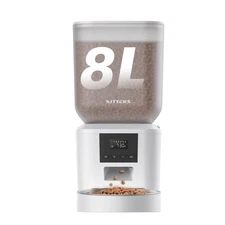 Automatic Dog Feeder - 8L/34 Cups Large Capacity Automatic Cat Food Dispenser...