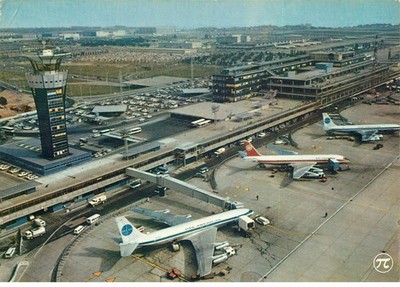 AEROPORT Paris Orly    ( cpsm)