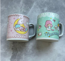 Sanrio Little Twin Stars KIKI LALA Mug Ceramic Set of 2 Lion JP