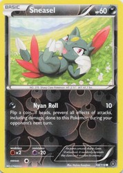 Sneasel 60/114 Reverse Holo XY Steam Siege