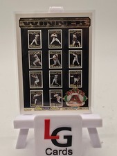1994 Topps Black Gold Certified Winner A Checklist