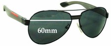 SFx Replacement Sunglass Lenses fits Prada SPS55M - 60mm Wide