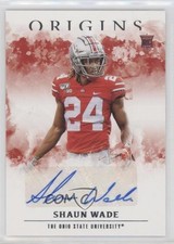 2021 Panini Chronicles Draft Picks Origins Rookie Shaun Wade #OA-SWD Auto 3nn