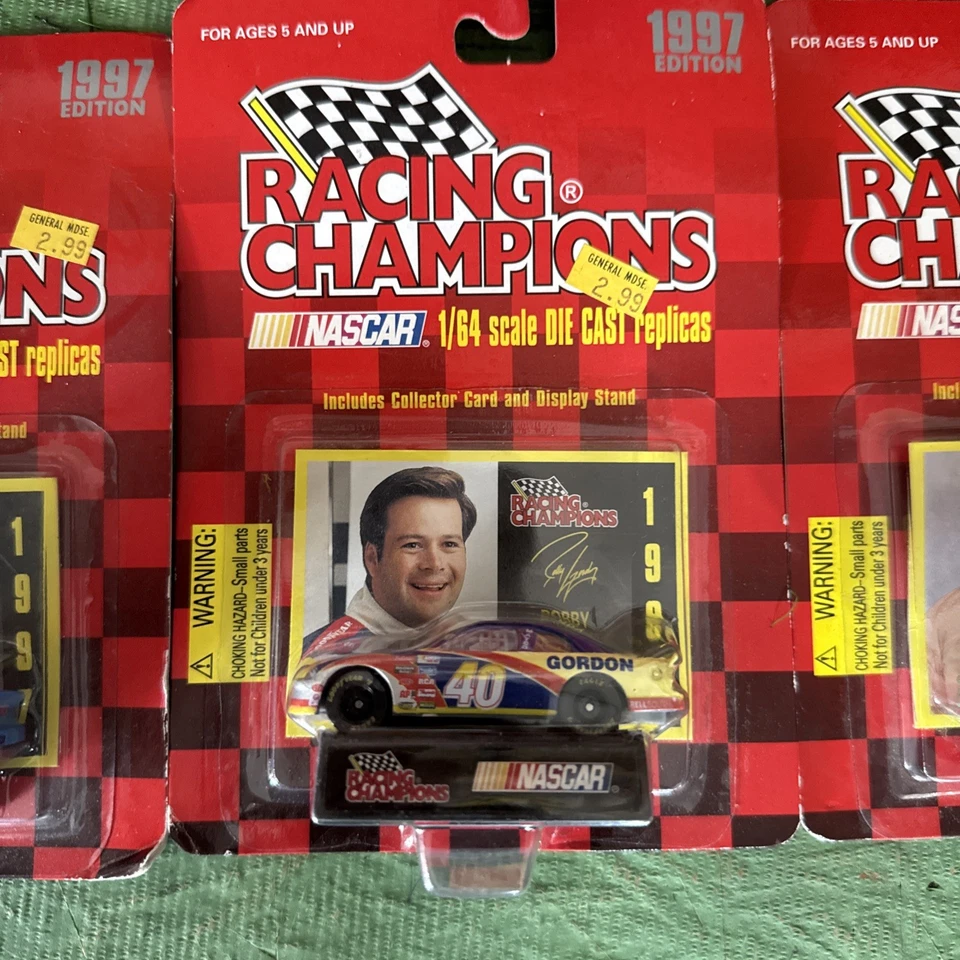 1997 Racing Champions Lot Of 7 Cars New And Sealed 1:144 Scl - Image 4 of 4
