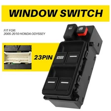 Front Left Driver LH Master Power Window Door Switch for 2005-2010 Honda Odyssey