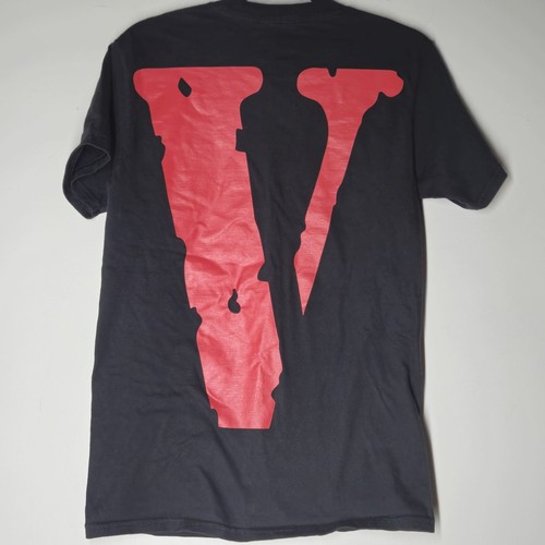 YoungBoy NBA x Vlone Reaper's Child Tee Black Size Small Hip Hop Rap Big V - Picture 3 of 5