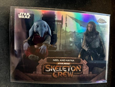 2025 Topps Chrome Star Wars Neel And Hayna Skeleton Crew #SC-12