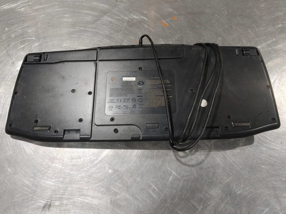 Logitech G15 Y-UW92 USB Keyboard Tested Working Silver/Black - Fair - Image 2 of 2