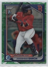 2024 Bowman Chrome Prospects Lunar Glow Refractor Johanfran Garcia #BCP-49 17e2