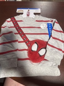 boys 2t spidey 2 pv sweatshort set