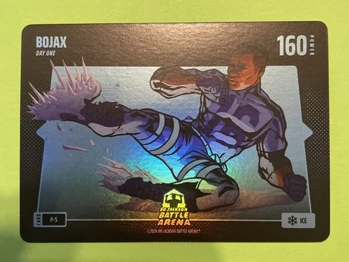 2024 Bo Jackson Battle Arena Bojax Day One ICE SP Card P-5
