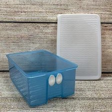 Tupperware FridgeSmart Refrigerator Storage Container Organizer Bin with Lid