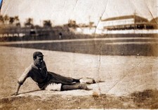 CUBAN BASEBALL HOF ARMANDO MARSANS ALMENDARES PARK PORTRAIT 1910s  Photo 1102