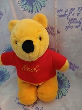 vintage 1980s - 1990s Disney Sears winnie the Pooh Plush With Knit Sweater
