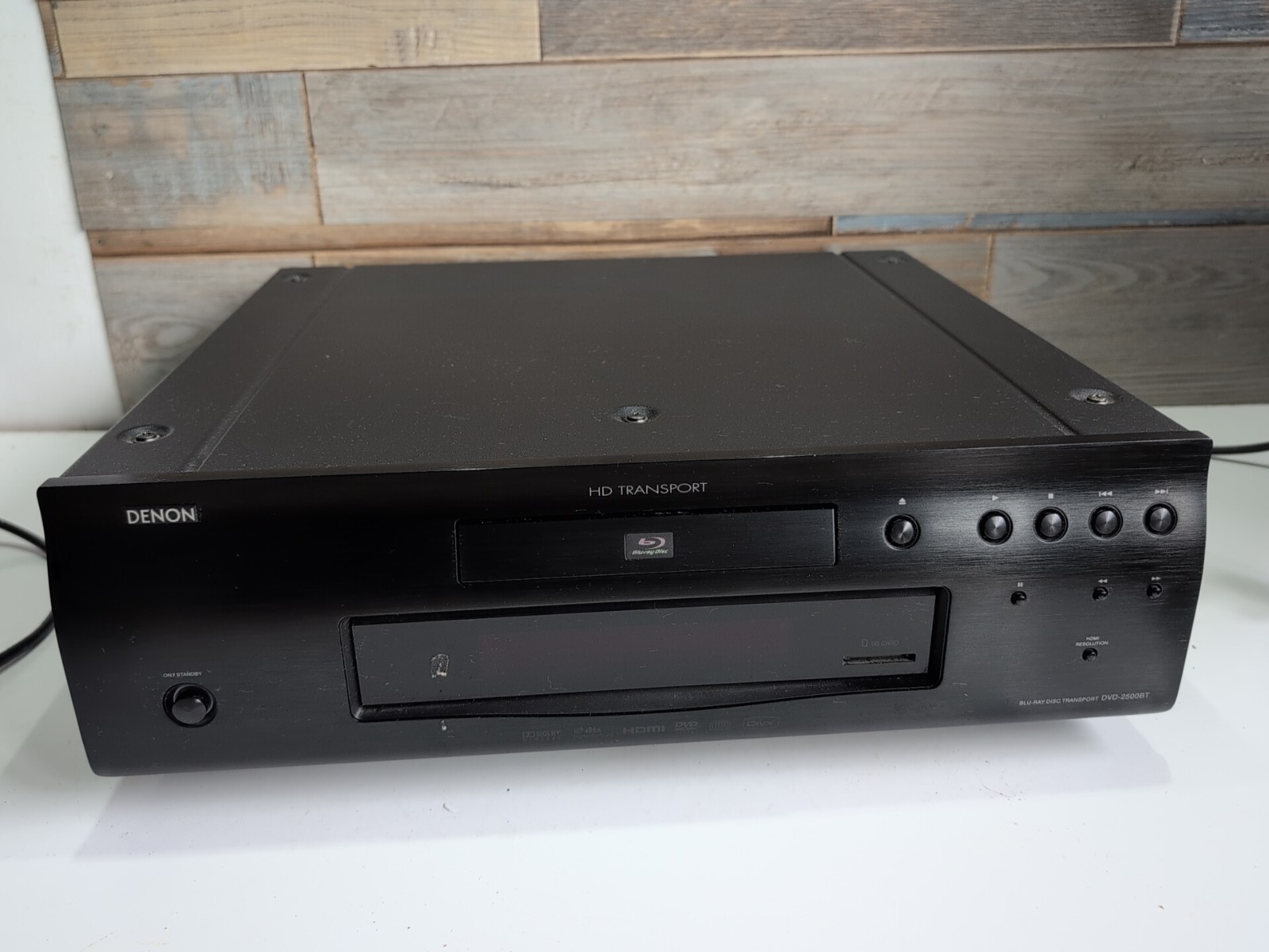 Denon DVD-2500BT Full HD Transport DVD Blu-Ray Player Working