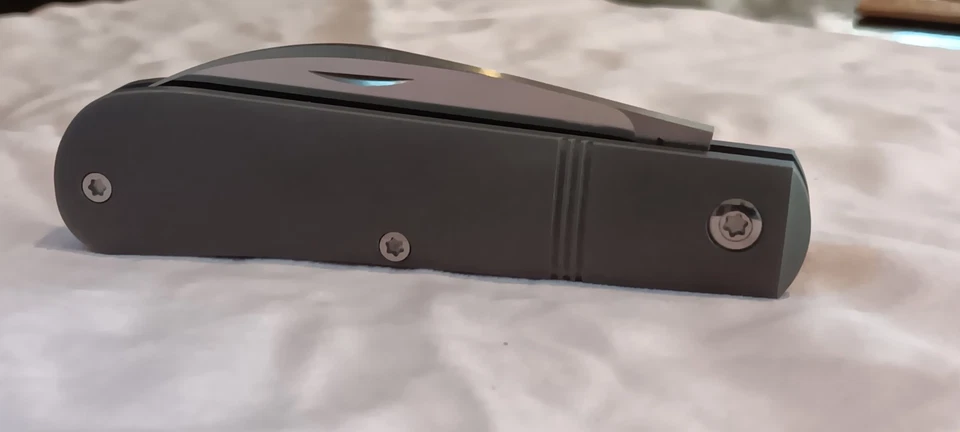 Jack Wolf Laid Back Jack S90V titanio liso chorro oscuro nuevo en tubo Foto 3 de 4